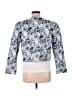 Assorted Brands 100% Cotton Print Blue Blazer Size M - photo 2
