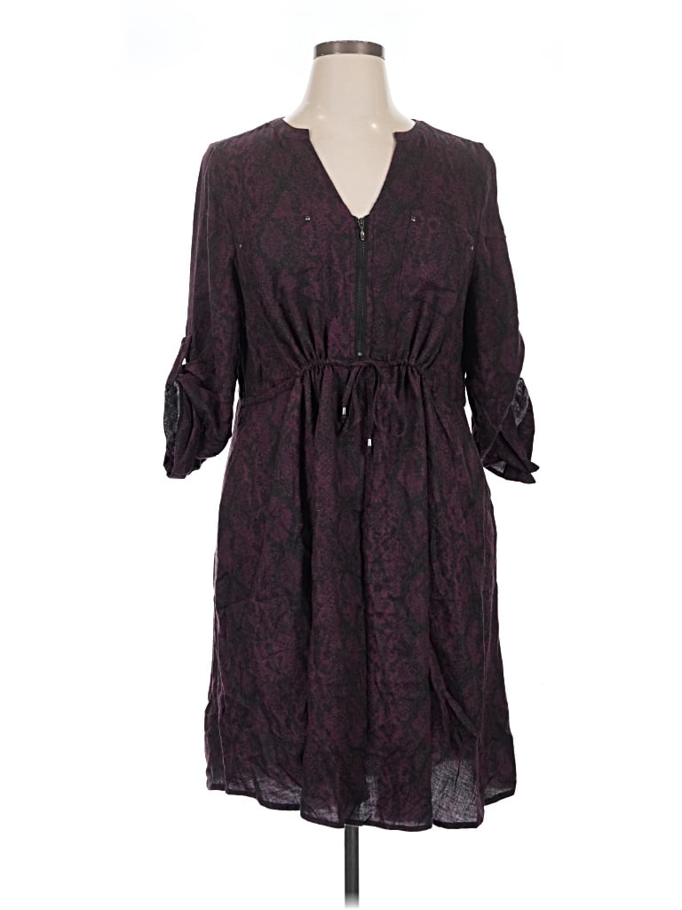 Pre-owned Torrid Casual Dress In Purple