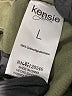 Kensie 100% Cotton Solid Green Jacket Size L - photo 7