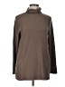 Weekends by Chico's Brown Turtleneck Sweater Size Lg (2) - photo 1