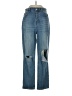 PacSun 100% Cotton Color Block Blue Jeans Size 25 waist - photo 1