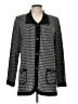 misook Houndstooth Black Cardigan Size L - photo 1