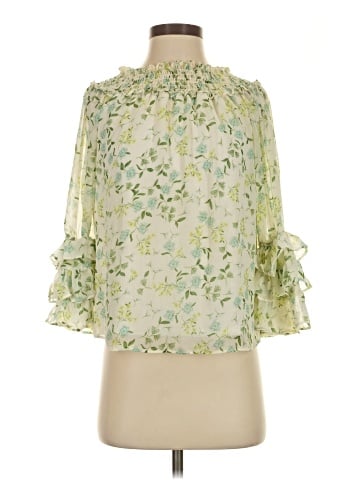 CeCe 3/4 Sleeve Blouse (view 1)