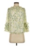 CeCe 100% Polyester Green 3/4 Sleeve Blouse Size S - photo 1