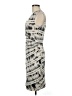 Deletta Graphic Gray Cocktail Dress Size M - photo 5