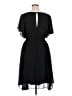 Torrid 100% Polyester Solid Black Casual Dress Size 1X Plus (1) - photo 2