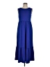 Unbranded Solid Blue Casual Dress Size M - photo 1