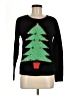 Karen Scott 100% Acrylic Black Pullover Sweater Size M (petite) - photo 1