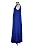 Unbranded Solid Blue Casual Dress Size M - photo 5