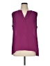 Chaus 100% Polyester Purple Sleeveless Blouse Size XL - photo 1