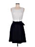 DKNY Solid Blue Casual Dress Size 6 - photo 1