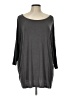 Piko Gray 3/4 Sleeve Top Size L - photo 1