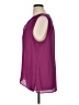 Chaus 100% Polyester Purple Sleeveless Blouse Size XL - photo 5