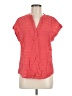 Vince Camuto Red Short Sleeve Blouse Size M - photo 1