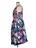 Taylor 100% Polyester Floral Blue Cocktail Dress Size 14 - photo 5