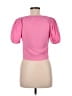 Zara Pink Short Sleeve Top Size M - photo 2