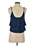 My Story 100% Polyester Blue Sleeveless Blouse Size S - photo 2