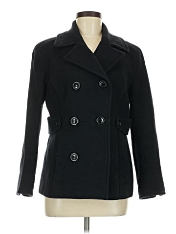 St. John's Bay Wool Coat (view 1)
