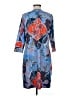 Gretchen Scott Designs Print Blue Casual Dress Size M - photo 2