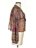 Shein 100% Polyester Brown 3/4 Sleeve Blouse Size S - photo 4