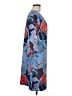 Gretchen Scott Designs Print Blue Casual Dress Size M - photo 4
