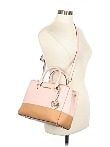 MICHAEL Michael Kors Leather Satchel (view 2)