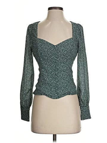 Abercrombie & Fitch Long Sleeve Blouse (view 1)
