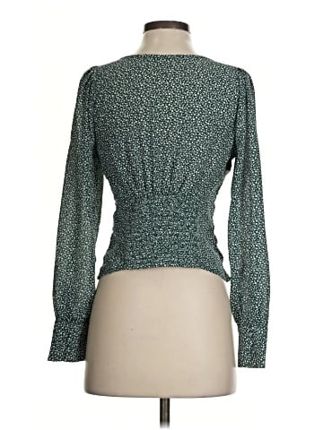 Abercrombie & Fitch Long Sleeve Blouse (view 2)