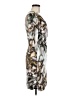 Kay Unger Print Gray Cocktail Dress Size 6 - photo 4