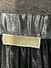 MICHAEL Michael Kors 100% Polyester Metallic Silver Formal Skirt Size M (estimated) - photo 4