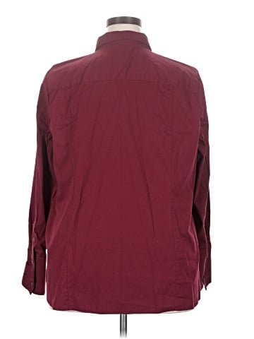 Lane Bryant Long Sleeve Button-Down Shirt (view 2)