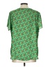 Van Heusen 100% Polyester Green Short Sleeve Blouse Size L - photo 2