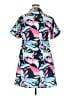 Unbranded Tropical Blue Casual Dress Size XXL - photo 2