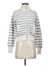 J.Crew Stripes White Cardigan Size XXS - photo 1