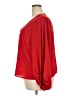 ELOQUII 100% Polyester Red 3/4 Sleeve Blouse Size 18 Plus - photo 5