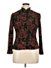 Karin Stevens Burgundy Jacket Size 14 Petite - photo 1