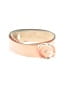 J.Crew 100% Leather Tan Ivory Leather Belt Size M - photo 1