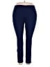 Susan Graver Blue Active Pants Size 18 - photo 1