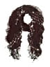 Unbranded Color Block Stripes Burgundy Scarf One size - photo 1