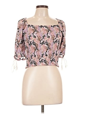 Free People 3/4 Sleeve Blouse (view 1)