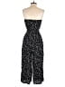 Silence and Noise 100% Viscose Stars Black Jumpsuit Size S - photo 2