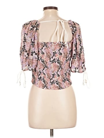 Free People 3/4 Sleeve Blouse (view 2)