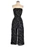 Silence and Noise 100% Viscose Stars Black Jumpsuit Size S - photo 1
