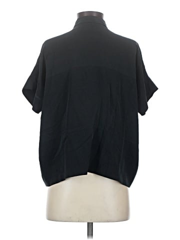 Everlane Short Sleeve Silk Top (view 2)