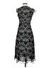 Ann Taylor LOFT 100% Polyester Paisley Blue Cocktail Dress Size 0 - photo 2