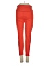 Gap Fit Color Block Orange Active Pants Size S - photo 2
