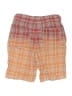 Pol 100% Cotton Plaid Orange Shorts Size M - photo 2