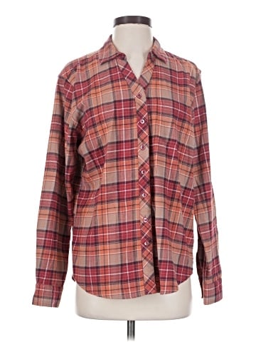 Weatherproof Long Sleeve Button-Down Shirt (view 1)