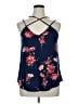 Papermoon Blue Sleeveless Blouse Size L - photo 1