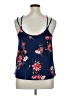 Papermoon Blue Sleeveless Blouse Size L - photo 2